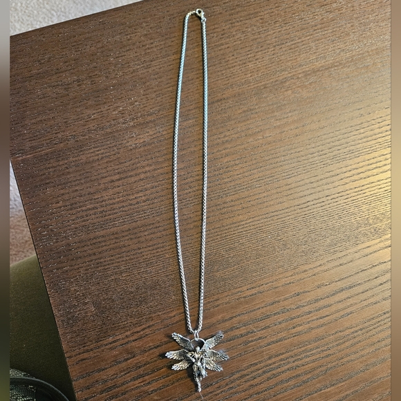 Unisex Winged Demigod Necklace - Picture 2 of 5